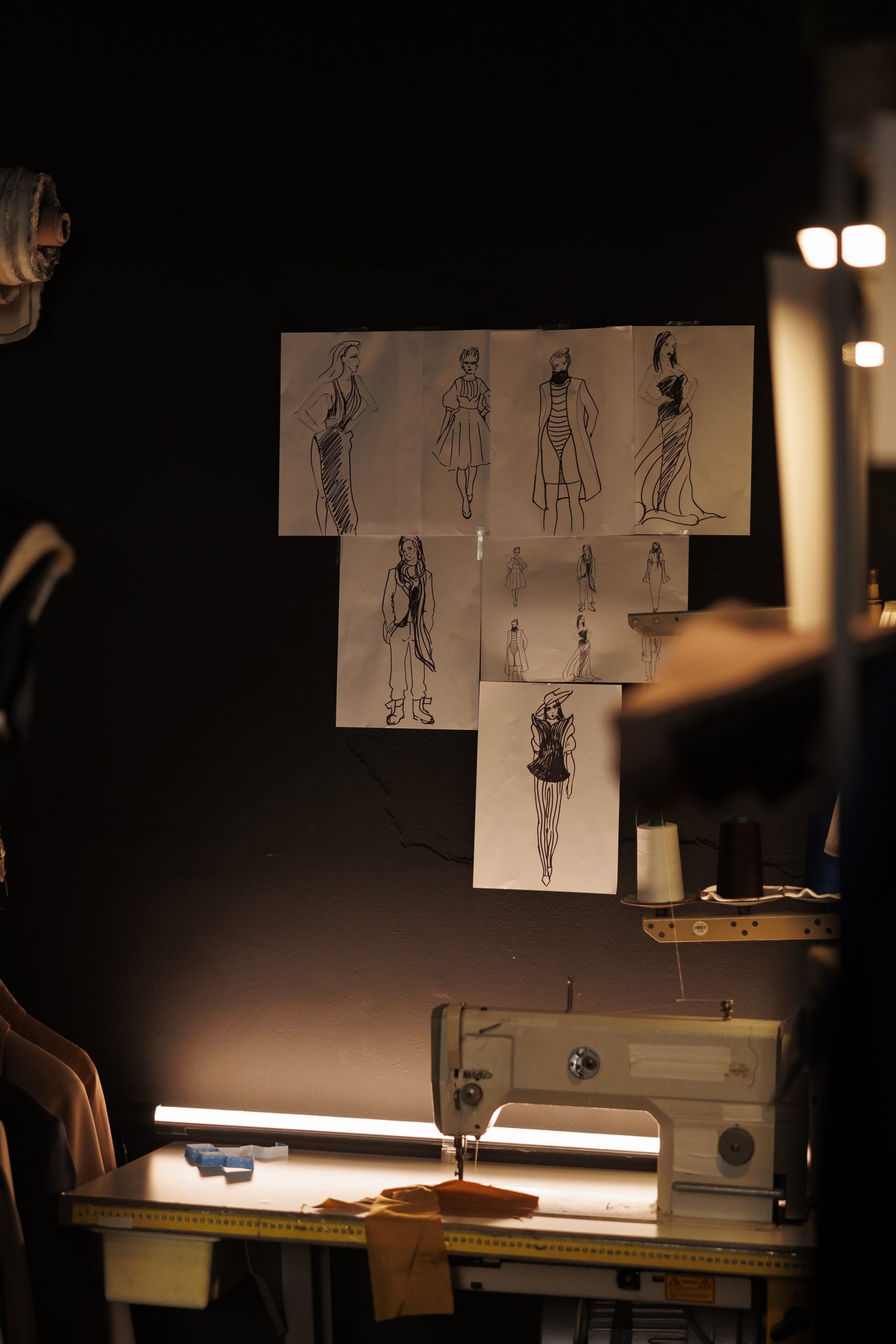 Prototipos sobre maniquí